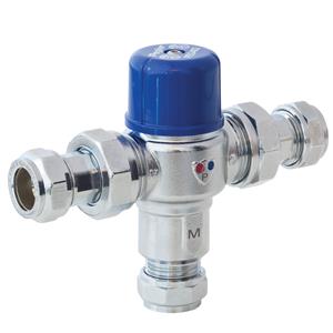 image for VSH Prestex thermostatic mixing valve FFF 22 (DN20)
