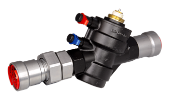 Product Image for VSH PowerPress dynamic comissioning valve with union connection FF 1 1/4" DN32 HF