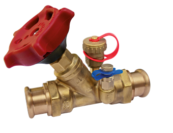 Product Image for VSH XPress Proflow static balancing valve FODRV FF w drain 28 (DN25) SF