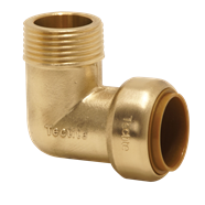 VSH Tectite Classic Elbow 90 push X Male Thread 