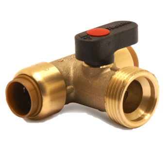 Product Image for tee appliance valve, push fit