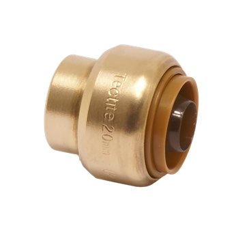 Product Image for Tectite Pacific stop end (pex/cu)