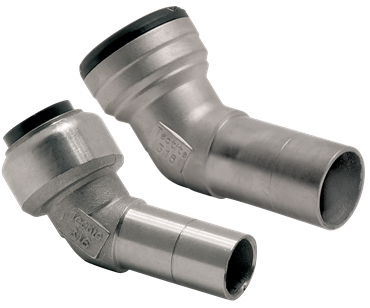 Product Image for VSH Tectite 316 elbow 45° (push x male)