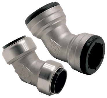 Product Image for VSH Tectite 316 elbow 45° (2 x push)