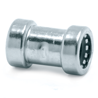 Product Image for VSH Tectite chrome plate straight coupling (2 x push)