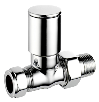 Product Image for Straight Decorative Radiator Valve