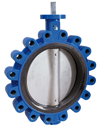 Product Image for Pegler butterfly valve Ductile Iron LUG PN25 DN400