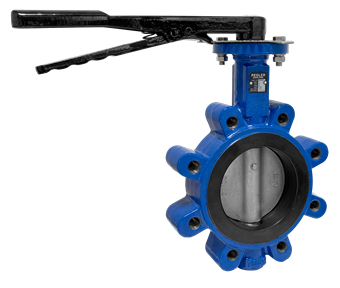 Product Image for Pegler butterfly valve lever operated LUG PN25 DN80