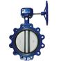 Thumbnail for Pegler butterfly valve fully lugged with gear (2 x flange)