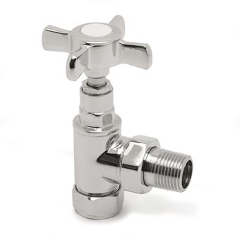 Product Image for x top modern angle decorative radiator valve wh & ls