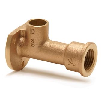 Product Image for Pegler Yorkshire backplate elbow with extened nose FF 15xRp1/2"