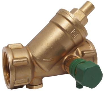 Product Image for SEPP DIN-Basis terugslagklep met aftap (2 x binnendraad)