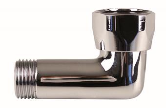 Product Image for Seppelfricke SEPP Safe wall elbow union G1/2"xG3/4" (DN15) Cr