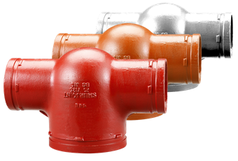 Product Image for VSH Shurjoint bullhead tee (3 x groove)