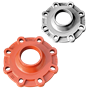Thumbnail for VSH Shurjoint universal reducing flange nipple (groove x flange)
