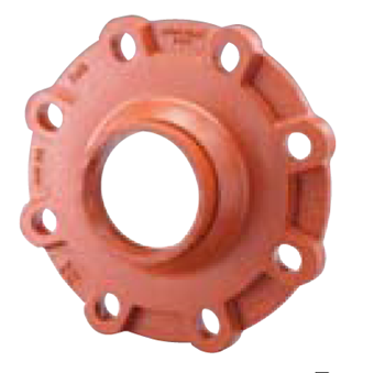 Product Image for VSH Shurjoint Universal reducing flange adapter 4 x 3 (88.9) orange