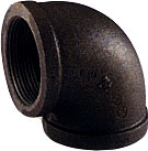 Product Image for VSH Shurjoint Threaded 90° elbow 3/4" FNPT black
