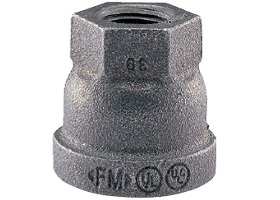 Product Image for VSH Shurjoint Threaded reducing coupling FF 2" x 1 1/4" BSP galvanized