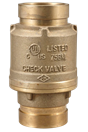 Thumbnail for VSH Shurjoint brass swing check valve (2 x groove)