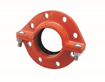 Product Image for VSH Shurjoint HDPE-ISO flange adapter 90x88.9 orange