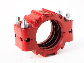 Product Image for VSH Shurjoint 3770 psi Ring Joint coupling 168.3 orange w/o rings