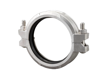 Product Image for VSH Shurjoint stainless steel rigid coupling (2 x groove), EPDM gasket