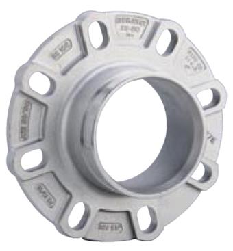 Product Image for VSH Shurjoint stainless steel universal flange nipple (groove x flange)
