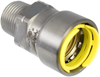 Product Image for Apollo PowerPress Gas male thread adapter (press x male thread)