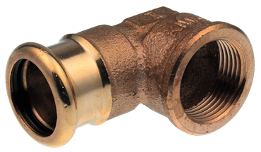 Product Image for VSH XPress Copper angle adapter 90° (press x female thread)
