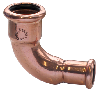 Product Image for VSH XPress Copper elbow 90° reduced (2 x press)