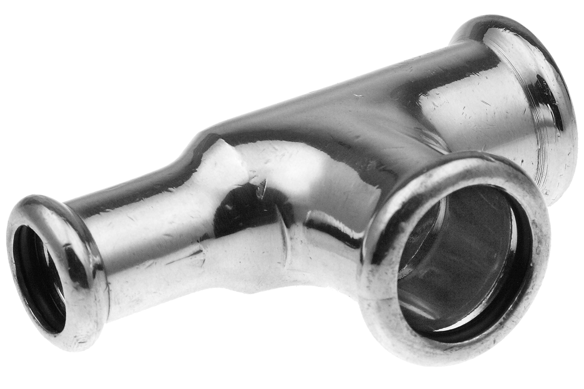 VSH XPress Copper Tpiece reduced FFF 15x12x15 Cr