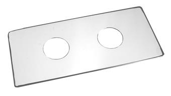 Product Image for Seppelfricke SEPP GA UP afdekplaat 155x70x6 voor 8071 1/2" (DN15) Cr