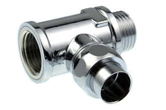 Product Image for VSH Lödning mässing ventil T-stycke MFF G1/2"x15xG1/2" Cr