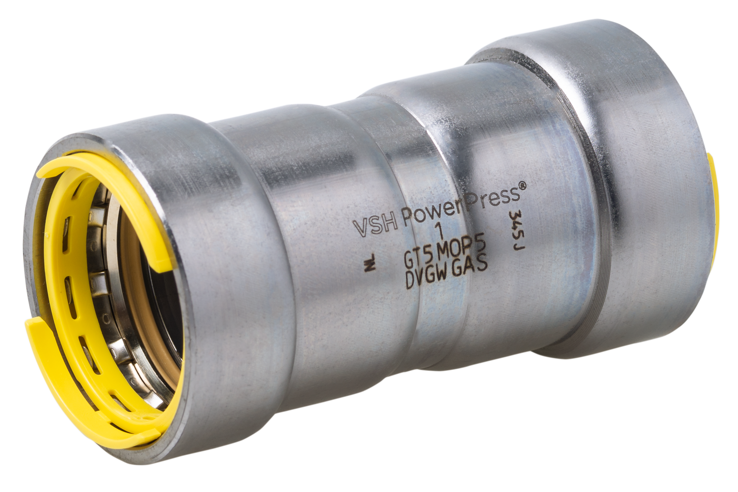 Preview image for VSH PowerPress Gas rechte koppeling (2 x press)