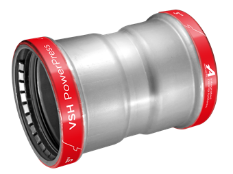 Product Image for VSH PowerPress rechte koppeling EPDM FF 4"