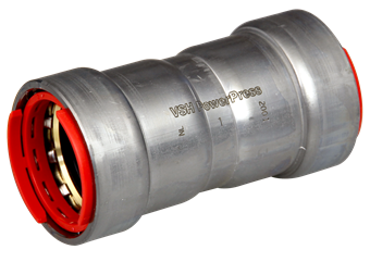 Product Image for VSH PowerPress straight coupling FF 1/2"