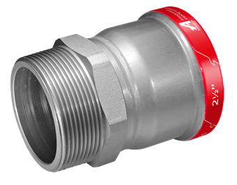 Product Image for VSH PowerPress overgangskopp EPDM FM 4"xR4