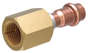 Product Image for VSH CoolPress flare stl. Coupling-gunmetal nut FF