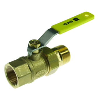 Product Image for VSH Gaskulventil med Övergångsmutter Rp1 1/4"xR1 1/4"