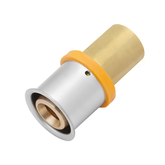 Product Image for VSH MultiPress brass straight connector FØ 25xØ28