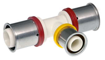 Product Image for VSH UltraPress reduced T-piece PPSU (3 x press)