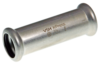 Product Image for VSH XPress RVS 304 overschuifkoppeling (2 x press)