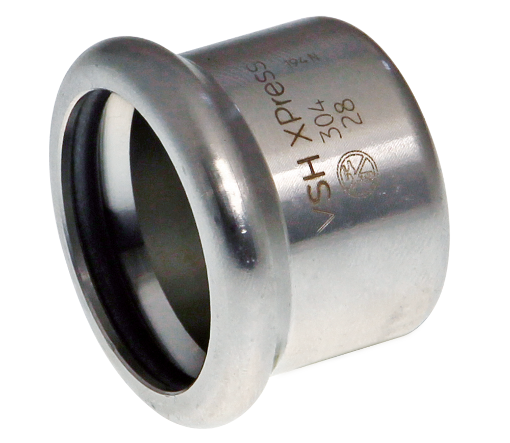 Preview image for VSH XPress Stainless 304 stop end (1 x press)