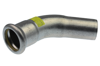 Product Image for VSH XPress Stainless Gas bend 45° FØ 35