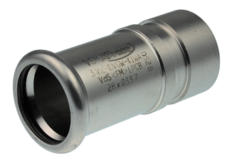 Product Image for VSH XPress Stainless groove connector MF 88.9x88.9