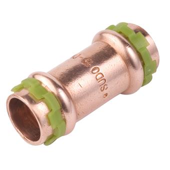 Product Image for VSH SudoPress Copper straight coupling FF 18