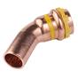 Thumbnail for VSH SudoPress Copper Gas elbow 45° (press x male)