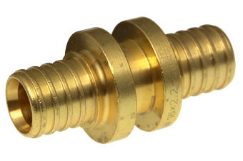 Product Image for VSH Ultraline straight coupling brass (2 x sleeve)