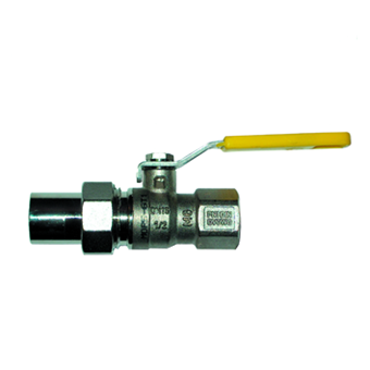 Product Image for VSH gas ball valve DIN with nut (2 x female thread)