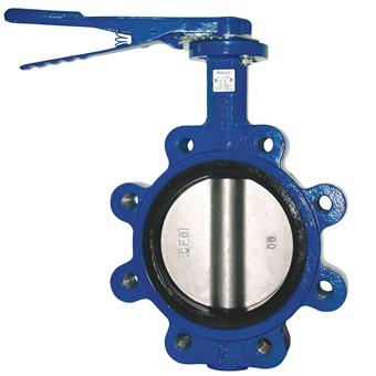 Product Image for Apollo Absperrklappe LUG mit Hebel PN10/16 (DN125)